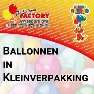 Ballonnen in Kleinverpakking