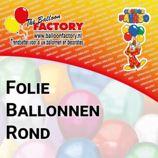 Folie Ballonnen Rond